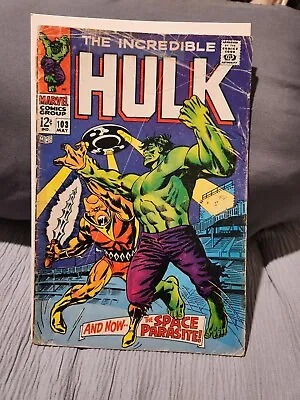 Buy 1968 Marvel Comics The Incredible Hulk #103 • 15.88£