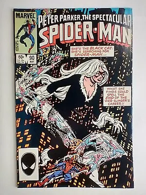 Buy Marvel Comics Peter Parker, The Spectacular Spider-Man #90 2nd App Black Costume • 36.24£