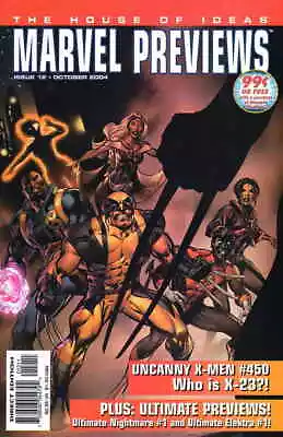 Buy Marvel Previews #12 VG; Marvel | Low Grade - X-Men 450 Promo - We Combine Shippi • 1.98£