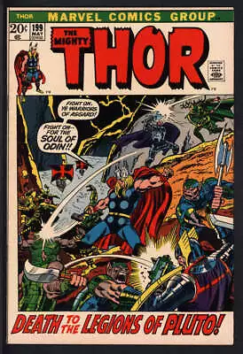Buy Thor #199 7.0 // John Buscema & Frank Giacoia Cover Marvel Comics 1972 • 22.14£