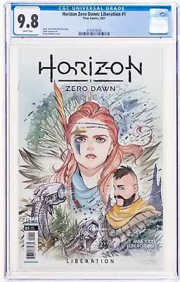 Buy Horizon Zero Dawn: Liberation #1 Peach Momoko Cover Titan Comics 2021 CGC 9.8 • 99.99£