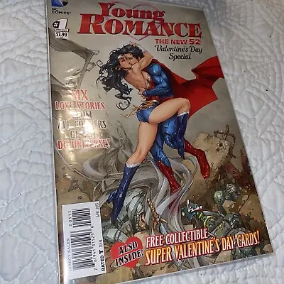 Buy Young Romance #1 DC Comic New 52 Valentine's Day Special W/ Collectible Cards • 12£