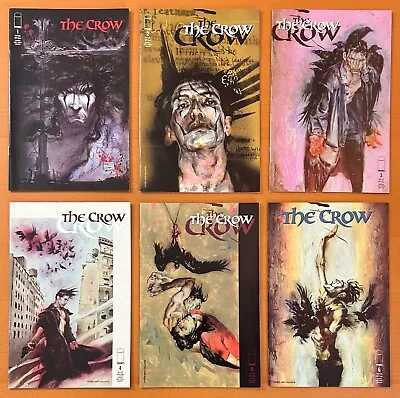 Buy The Crow #1, 2, 3, 4, 5 & 6 (image 1999) 6 X NM / NM- Comics • 75£