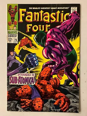 Buy Fantastic Four #76 Silver Surfer, Galactus 5.5 (1968) • 20.02£