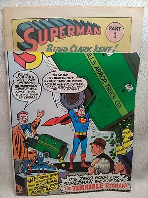 Buy SUPERMAN 1966 ISSUE #182 “The Terrible Toyman”DC Comic • 7.97£
