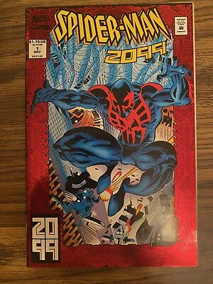 Buy Spider-Man 2099 (1992) #1 FIRST APP Origin Miguel O'Hara Key Foil Cover VF/NM • 23.74£