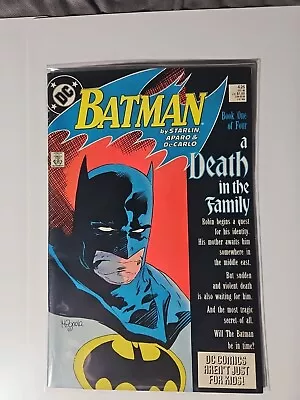 Buy Batman #426;427;428;429 (dc,1988) Comics A Death In The Family Complete Series  • 104.56£