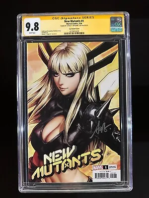 Buy New Mutants #1 CGC 9.8 SS (2020) -  Lau Variant - Magik - Signed By Artgerm Lau • 143.09£