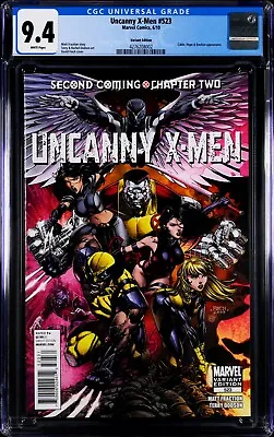 Buy Uncanny X-Men 523 CGC 9.4 1:25 Finch Variant • 125£