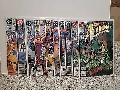 Buy Action Comics 10 Issue Lot 653-661 • 7.11£