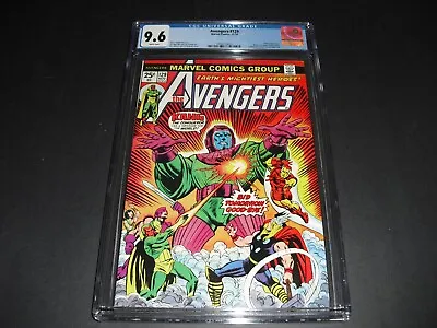 Buy Avengers #129 CGC 9.6 W/ WHITE PAGES From 1974! Marvel Classic Kang Cover I37 • 269.61£