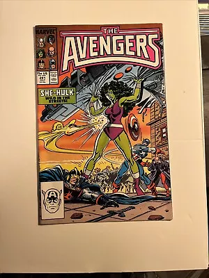 Buy The Avengers #281 1987 Copper Age Marvel Comics 1st Series She Hulk • 6.42£