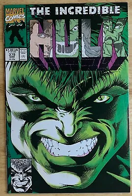 Buy Incredible Hulk #379 (Mar.1991) Marvel Comics, 1st Appearance Of Professor Hulk! • 11.19£