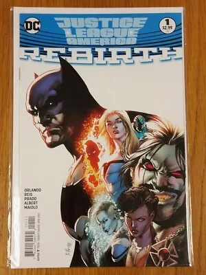 Buy Justice League Of America #1 Dc Rebirth April 2017 Nm+ (9.6 Or Better) • 6.99£