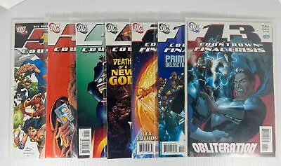 Buy Countdown Final Crisis (Lot Of 7) #13, 14, 24, 48-51 DC Comics 2008 1st Print NM • 7.88£