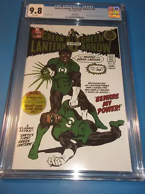 Buy Green Lantern #87 Facsimile Reprint Foil Variant CGC 9.8 NM/M 1st John Stewart • 49.80£