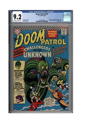 Buy Doom Patrol #102 - DC 1966 Silver Age Issue - CGC NM- 9.2 • 180.14£