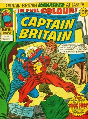 Buy Captain Britain #15 (VFN)`77 Various • 16.95£