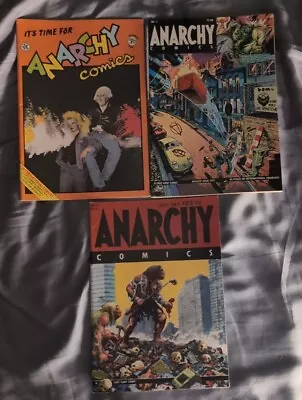 Buy Anarchy Comics Lot Of 3 #2 (1979), #3 (1981), #4 (1987) - Rare • 32.03£