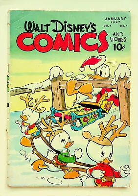 Buy Walt Disney's Comics And Stories Vol. 7 #4 (#76) (Jan 1947, Dell) - Good- • 22.13£