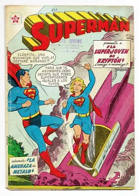 Buy MEXICAN ADVENTURE COMICS #225 1st SUPERGIRL SUPERMAN NOVARO MEXICO IN SPANISH HG • 2,091.12£