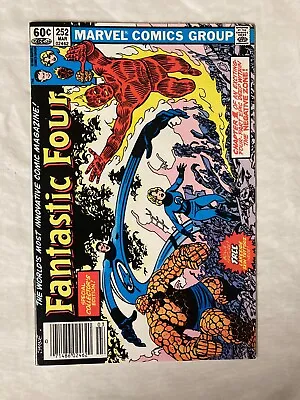 Buy Fantastic Four #252 - March 1983 / Marvel Comics *tattoo Sample Included* • 19.86£