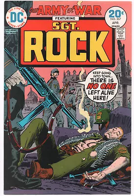 Buy Our Army At War #267 Cover Proof - Sgt. Rock - Joe Kubert's File Copy W COA 1974 • 118.49£
