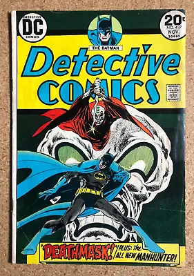 Buy Detective Comics 437 (DC 1973) KEY - 1st App. New Manhunter, G/VG Simonson Aparo • 9.45£