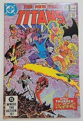 Buy New Teen Titans 32 NM 1st  Appearance Of Thunder And Lightning 1980 George Perez • 11.84£