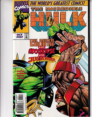 Buy THE INCREDIBLE HULK Vol. 1 #457 October 1997 MARVEL Comics - Ozymadias • 30.87£