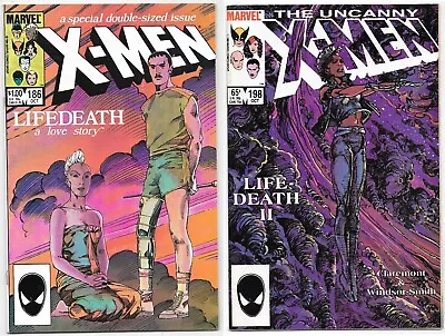 Buy Uncanny X-Men #186 & #198 NM- 1984 Marvel Comics Forge Storm '97 Key LifeDeath • 12.80£