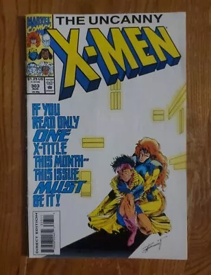 Buy The Uncanny X-Men Issue 303 Vintage Marvel Comics 1993 • 9.61£