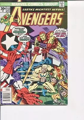 Buy Avengers 153 Vf Kirby Sinnott 1976 • 9.49£