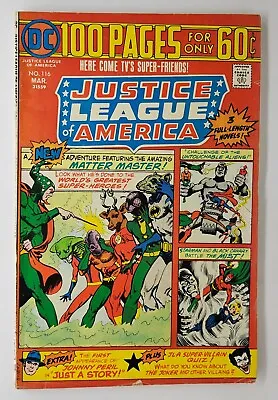 Buy Justice League Of America #116 VG 1975 • 4.90£