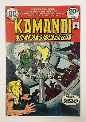 Buy Kamandi, The Last Boy On Earth #15. March 1974. Dc. Vf. All Jack Kirby Issue! • 7.50£