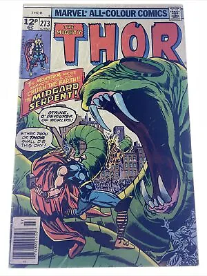 Buy The Mighty Thor #273 Marvel Comics 1978 • 7.95£