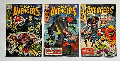 Buy The Mighty Avengers Marvel Comics Issues 1969 #67 #69 And 1971 #88 • 40£