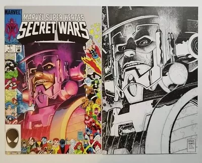 Buy Marvel Secret Wars #1 Exclusive Virgin&trade Facsimile - Art Adams Galactus 🔥 • 45£