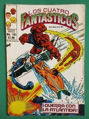Buy FANTASTIC FOUR #103 THE THING BATTLES NAMOR Magneto SPANISH MEXICAN NOVEDADES • 15.98£