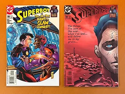 Buy Superboy #90 & 91 (DC 2001) 2 X NM / NM- Condition Comics • 14.50£
