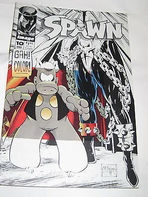 Buy SPAWN Issue 10. By TODD McFARLANE. 1st Print, NM.  IMAGE 1993 CEREBUS, DAVE SIM • 6.99£