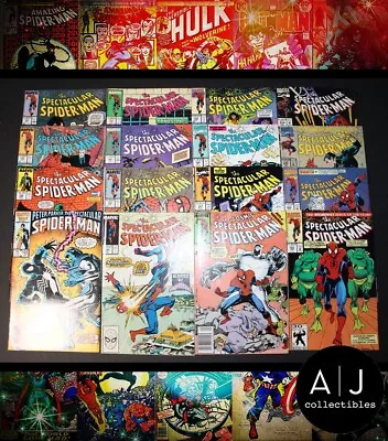 Buy Spectacular Spider-Man Lot Of 16 122 136 142-146 151 160 164 169 176 185 205 209 • 19.73£