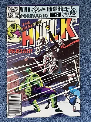 Buy INCREDIBLE HULK #268 (Marvel, 1982) Pariah! Newsstand • 5.56£