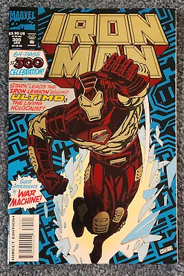 Buy Iron Man #300 Marvel Comics 1994 - Unread NM Or Better • 15.80£