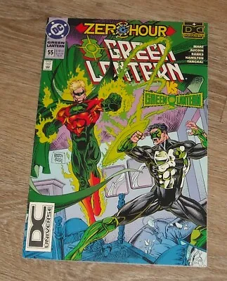 Buy Green Lantern # 55 Dc Comics 1994 Dc Universe Logo Variant Zero Hour Storyline • 7.91£