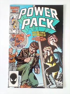 Buy Power Pack #21 - 1st Appearances Of Bhadsha & Hadj (Spider-Man Cameo. 1985🔥!) • 2.99£