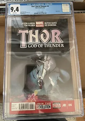 Buy Thor: God Of Thunder #6 (Marvel, May 2013) CGC 9.4 • 59.13£