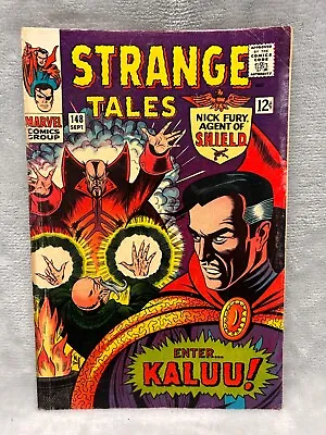 Buy Strange Tales #148 FN Origin Ancient One! Marvel 1966 • 20.11£