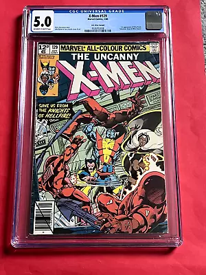 Buy Uncanny X-Men #129, CGC 5.0 (uk Variant) 1st Kitty Pryde And Emma Frost - MCU • 140£