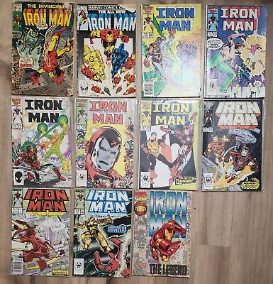Buy Iron Man Lot 11 Issues Low/Mid Grade  Brze/Mdrn 36, 174, 209-218, Tribute • 6.84£